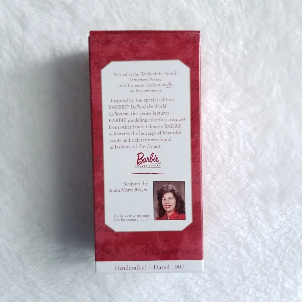 Hallmark Keepsake Ornament Dolls of the World Chinese Barbie